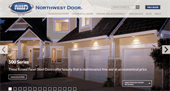 Desktop Screenshot of northwestdoor.com